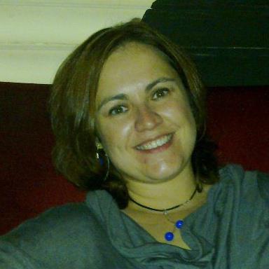 Núria Risco, a student at the yoga ashram.